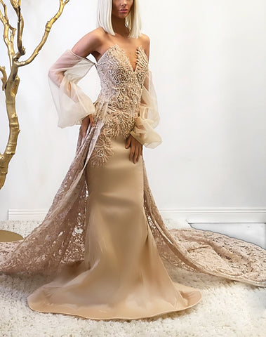 Risen - Stello - Gowns - Designer - Dress - Wedding dress - Stephanie Costello - Michael Costello -